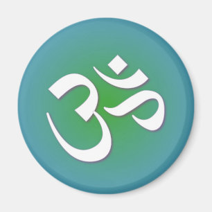 Hindu OM - Mediationssymbol Magnet