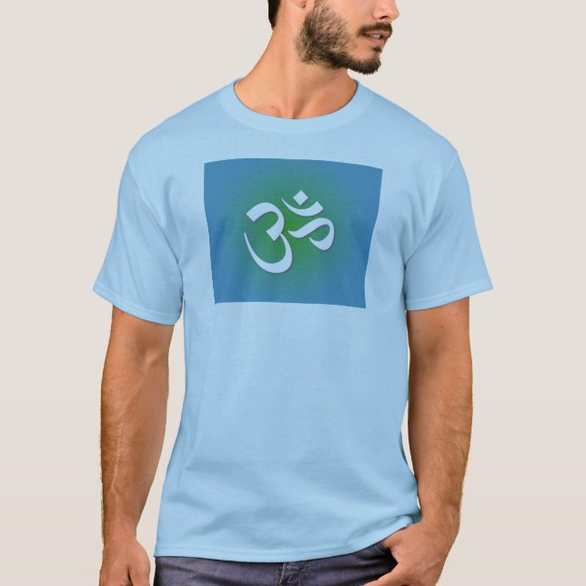 Hindu OM - Meditations-Symbol T-Shirt (Vorderseite)