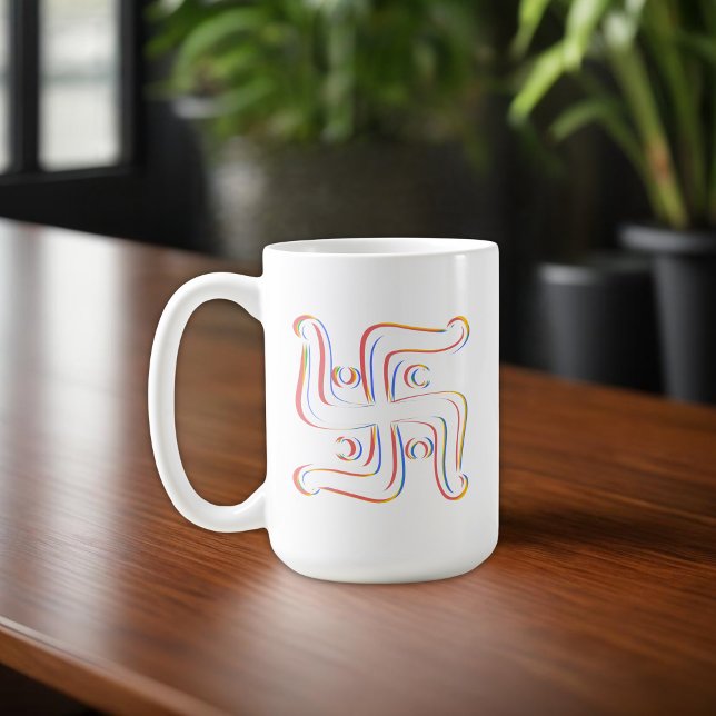 Hindu Sacred Symobol Swastika Kaffeetasse (Von Creator hochgeladen)