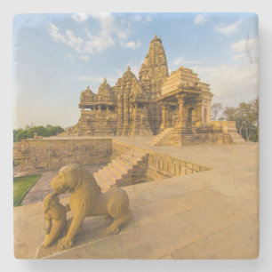 Hindu-Tempel bei Khajuraho Steinuntersetzer