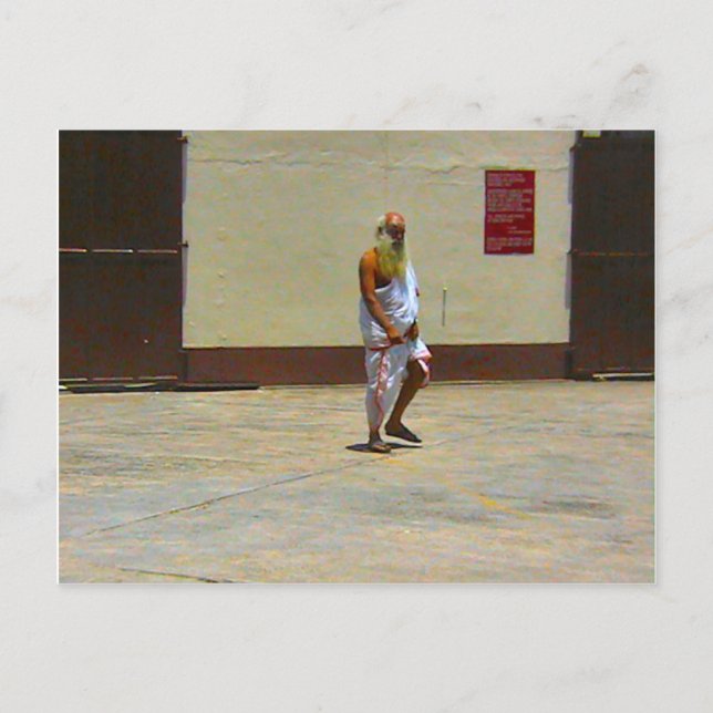 Hindu-Tempel, Guru Postkarte (Vorderseite)