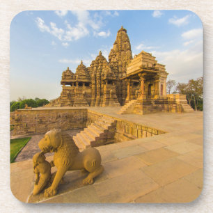 Hindu-Tempel in Khajuraho Getränkeuntersetzer