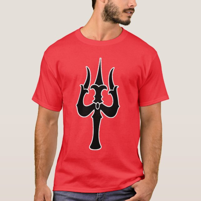 Hindu Trishula T-Shirt (Vorderseite)