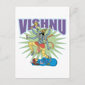 Hindu Vishnu Boar Postkarte