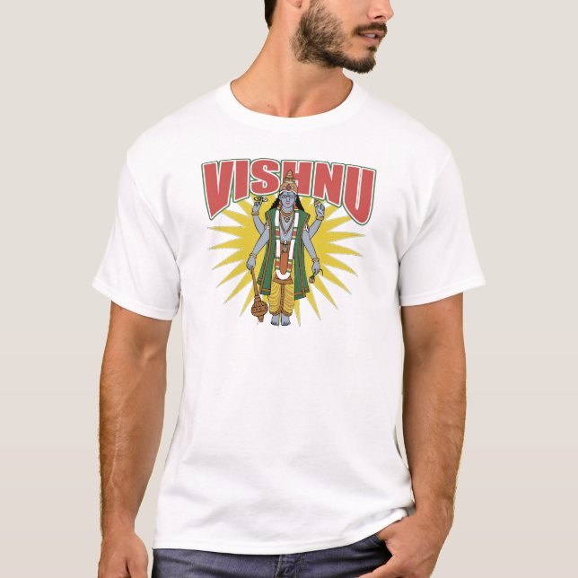 Hindu Vishnu T-Shirt (Vorderseite)