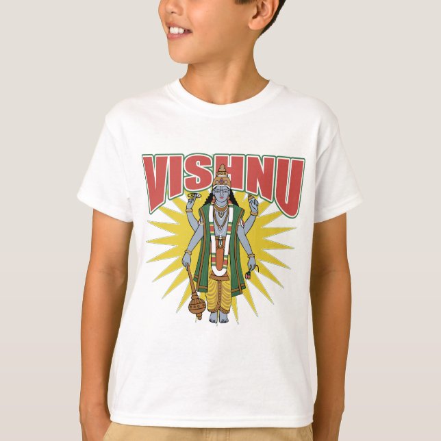Hindu Vishnu T-Shirt (Vorderseite)