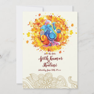 Hindu Wedding Einladungskarte