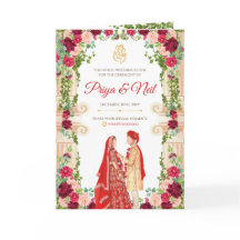 Hindu-Zeremonie-Programm und indisches Hochzeitspr