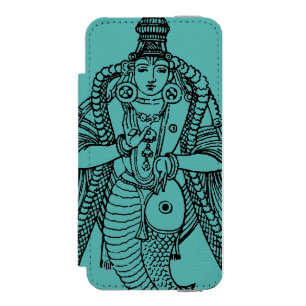 Hinduismus: Vishnu Incipio Watson™ iPhone 5 Geldbörsen Hülle