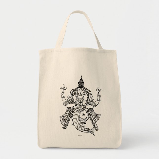 Hinduismus: Vishnu Tragetasche (Vorne)