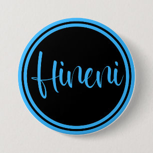 Hineni - Hier bin ich Button