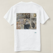 Hineni – T-Shirt mit Rückendruck