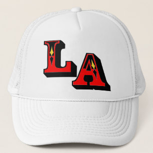 ・° Hingegen§Cooles LA Logo Stilvoller Trucker Hat§ Truckerkappe