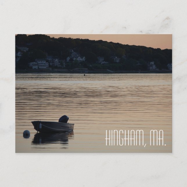 Hingham Massachusetts Postcard Postkarte (Vorderseite)