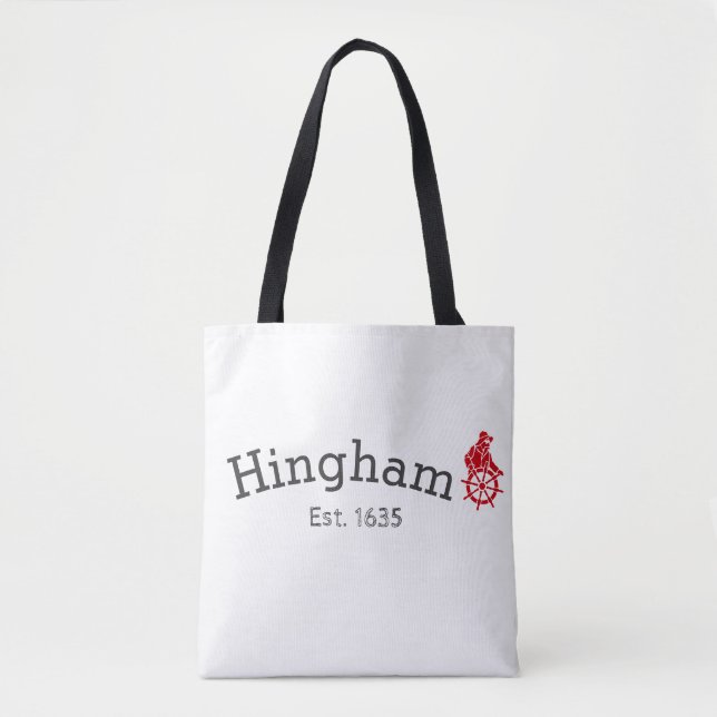 Hingham Massachusetts Tote Bag (Vorderseite)