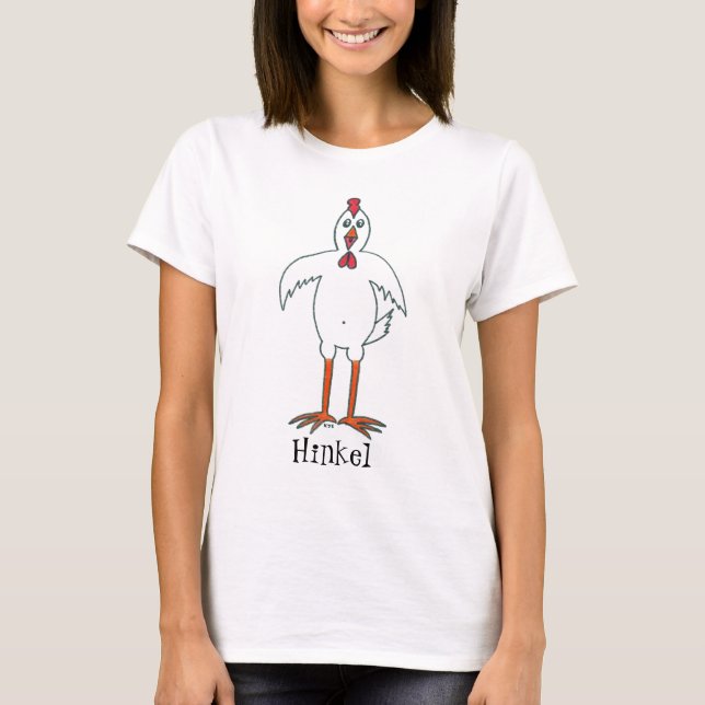 Hinkel (Huhn) T-Shirt (Vorderseite)