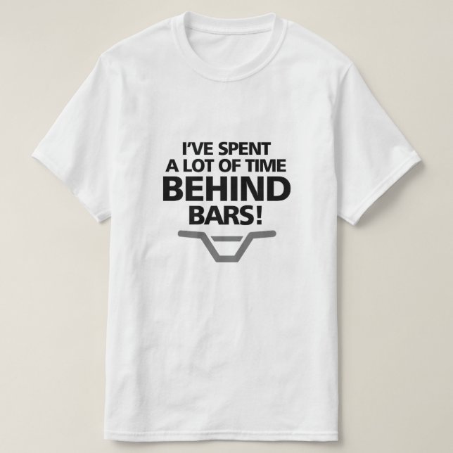 Hinter Bars T - Shirt (Design vorne)
