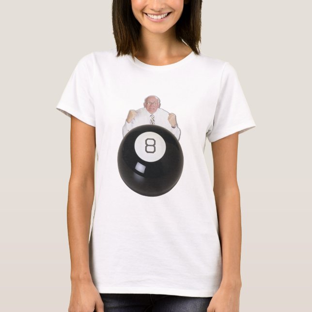 Hinter dem 8 Ball T-Shirt (Vorderseite)