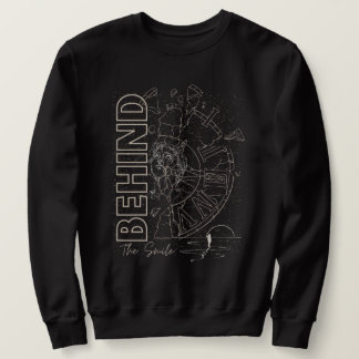 Hinter dem Lächeln Ästhetik | Emotional Grafik  Sweatshirt