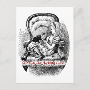 Hinter dem Spiegel - Design #2 Postkarte