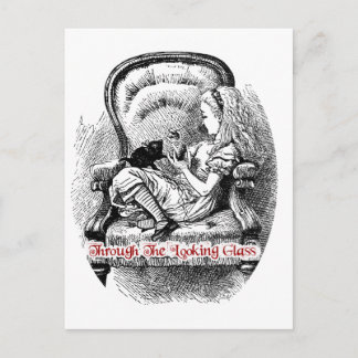 Hinter dem Spiegel - Design #2 Postkarte