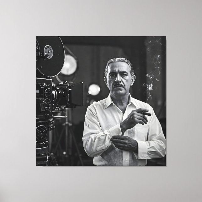 Hinter den Kulissen der 20er Jahre von Natasha Us Leinwanddruck (Vorderseite)