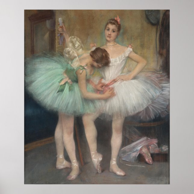 Hinter den Kulissen des Balletts Poster (Vorne)