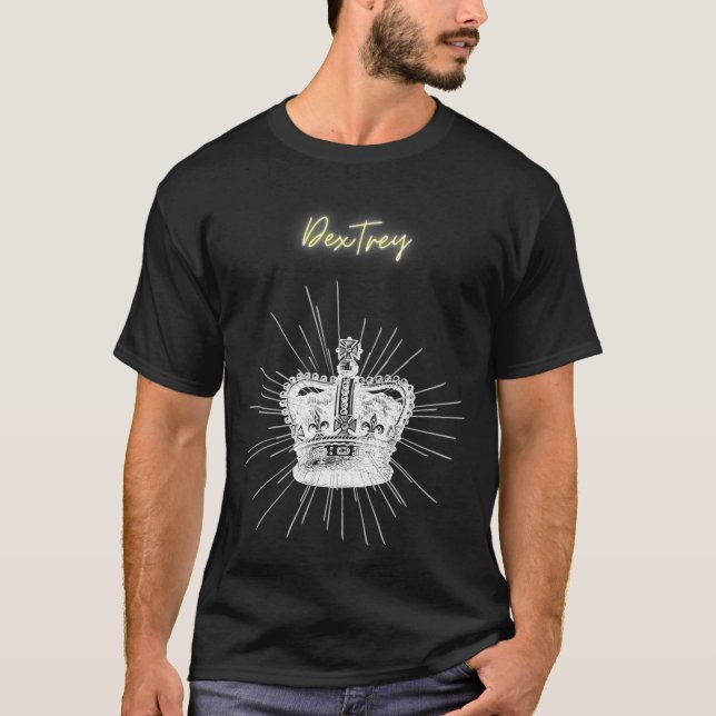 Hinter der Größe von Allem T-Shirt (Vorderseite)