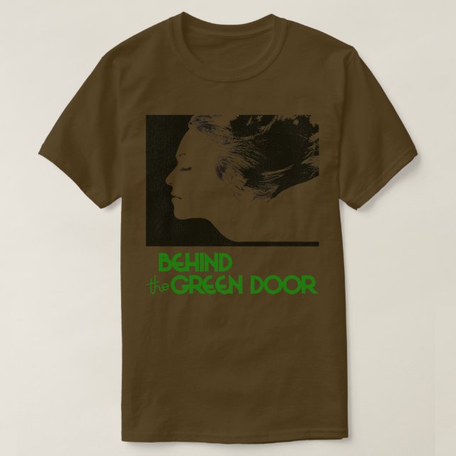 Hinter der grünen Tür T-Shirt (Design vorne)