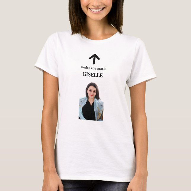 Hinter der Maske - T - Shirt (Vorderseite)
