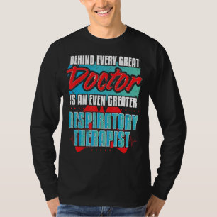 Hinter der Therapie mit Doctor Lung Awareness Resp T-Shirt