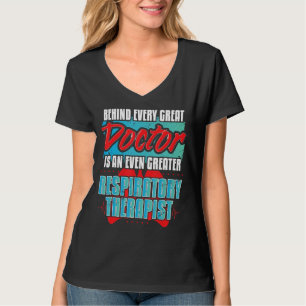 Hinter der Therapie mit Doctor Lung Awareness Resp T-Shirt