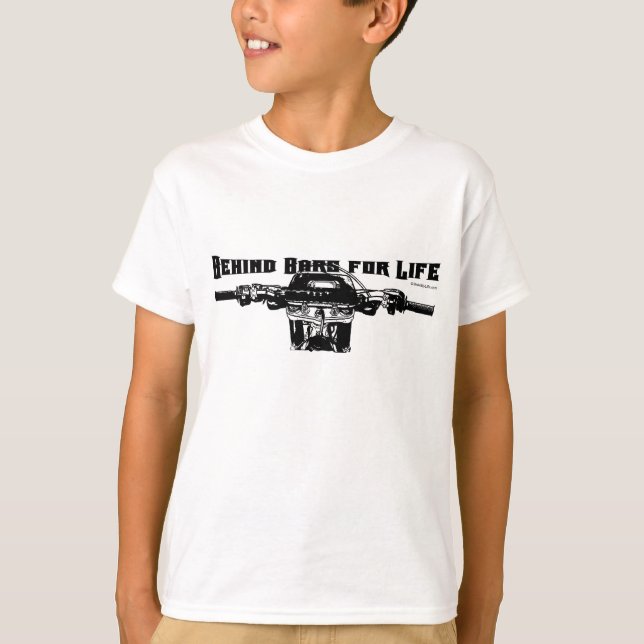 Hinter Gittern für das Leben - Motocross T-Shirt (Vorderseite)