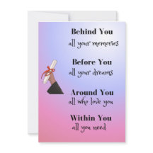 Hinter Ihnen all Ihren Erinnerungen