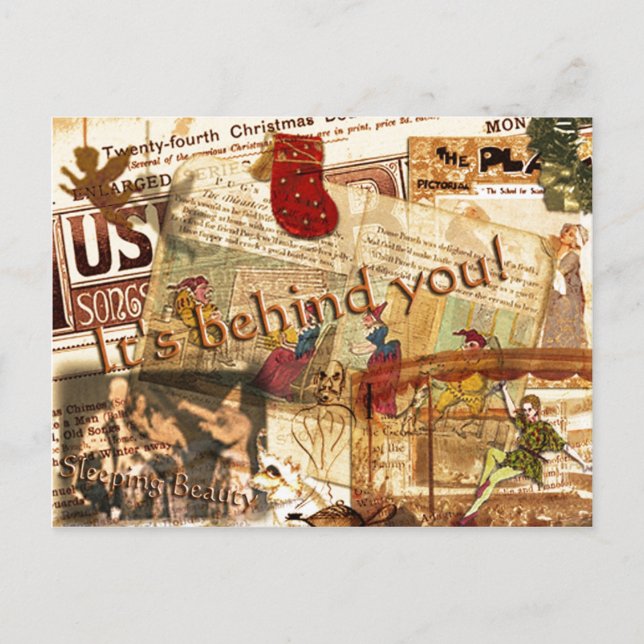 Hinter Ihrer Postkarte (Vorderseite)