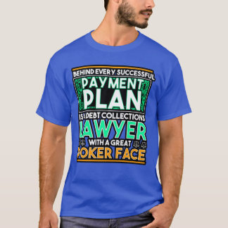 Hinter jedem erfolgreichen Zahlungsplan vintage T-Shirt