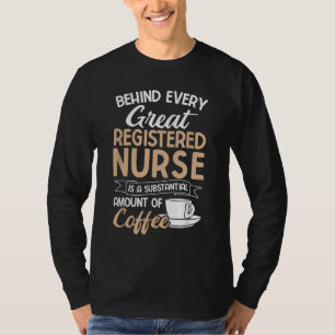Hinter jedem großartigen examinierten Krankenpfleg T-Shirt