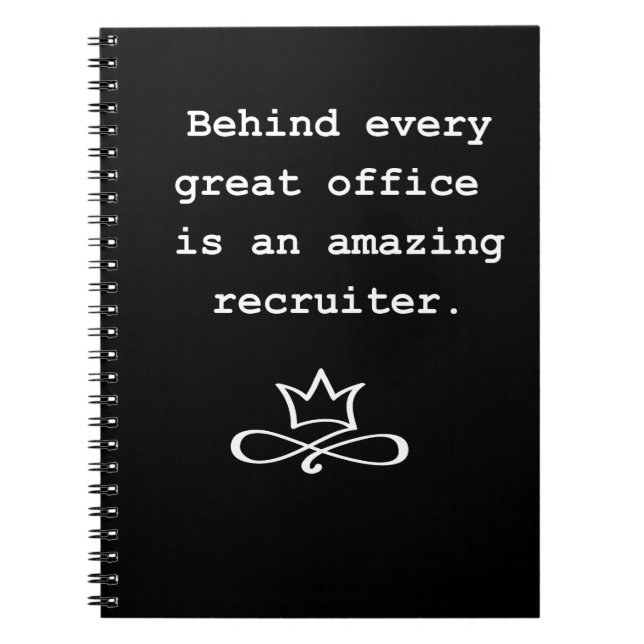 Hinter jedem großen Büro steht ein phantastisches Notizblock (Vorderseite)