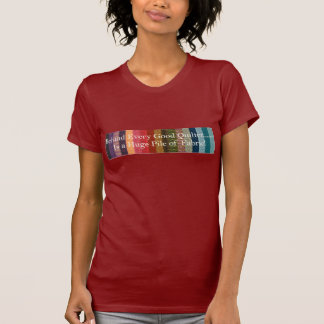Hinter jedem guten quilter T-Shirt