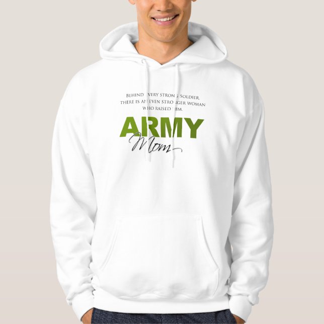 Hinter jedem starken Soldaten 2 Hoodie (Vorderseite)