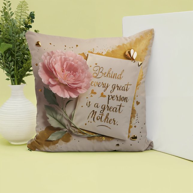 Hinter jeder großen Person steht ein großes Throw  Kissen (Von Creator hochgeladen)