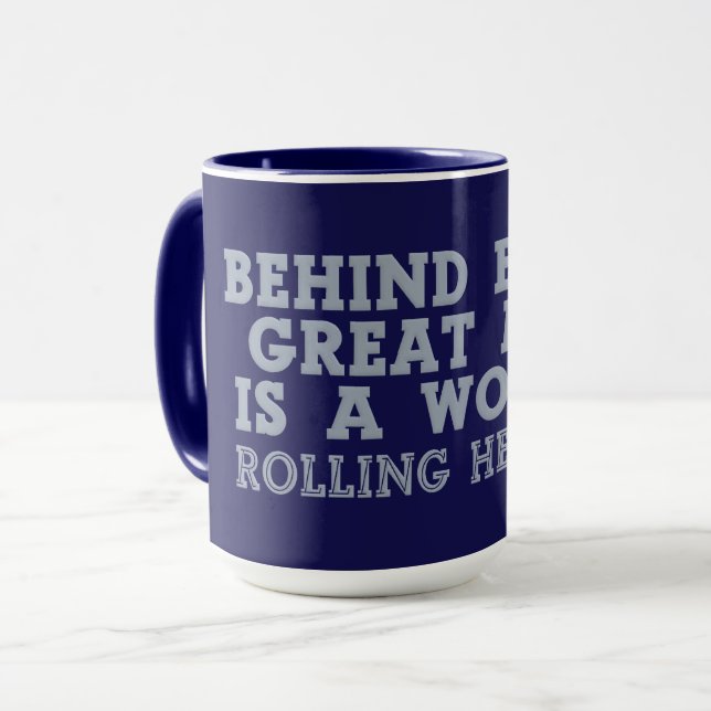 Hinter jeder Tasse - Stil wählen (Vorderseite Links)
