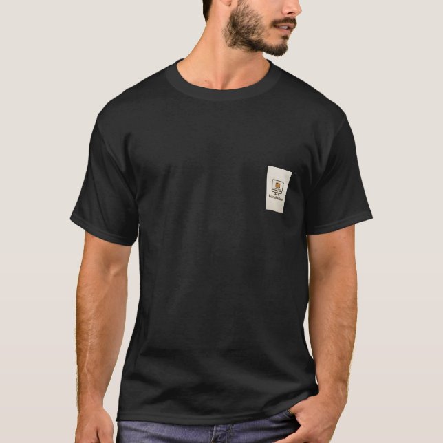 Hinter-Rad-T-Shirt T-Shirt (Vorderseite)
