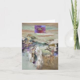 Hinter vielen Horizonten Notecard Karte