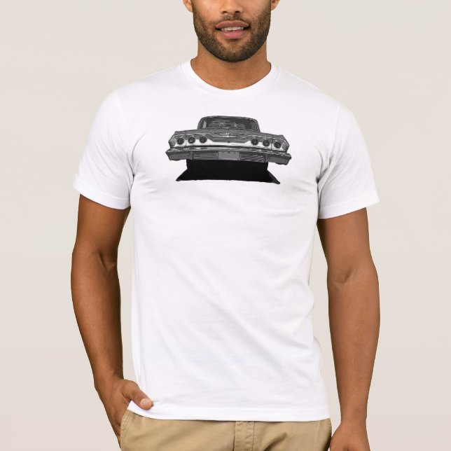 Hintere Ansicht 1963 des Impala T-Shirt (Vorderseite)