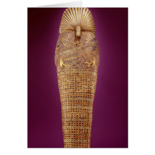 Hintere Ansicht von einem der canopic Särge