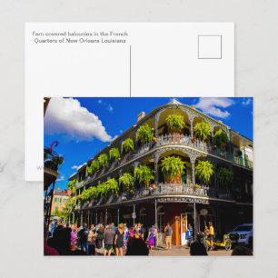 Hintere Balkone Postkarte