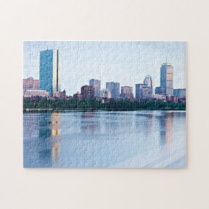 Hintere Bucht Bostons über Charles River Puzzle