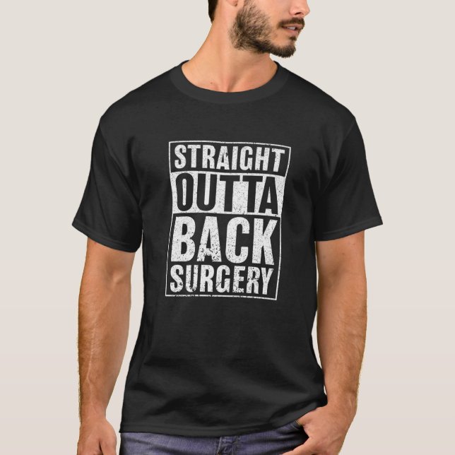 Hintere Operation Spinale direkt hinter der Operat T-Shirt (Vorderseite)