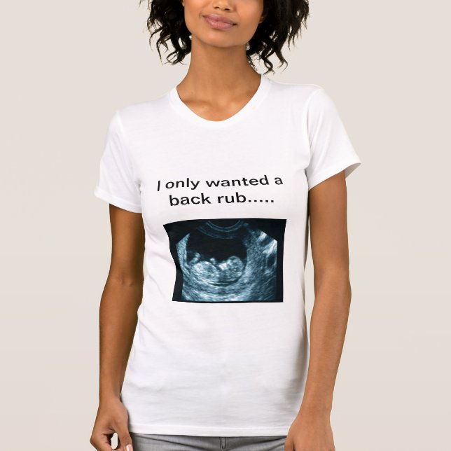 Hintere Unebenheit T-Shirt (Vorderseite)